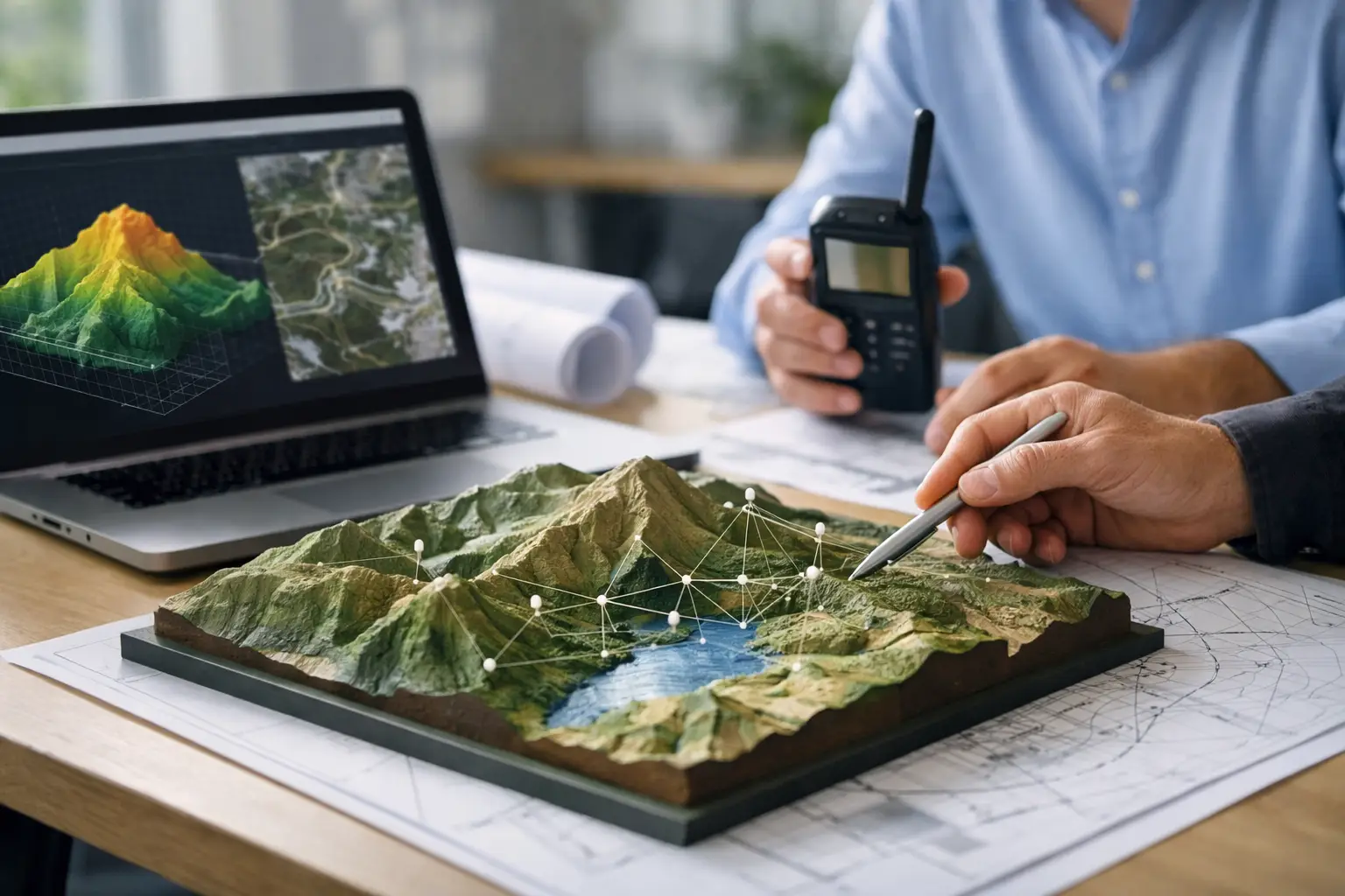 How to Convert Coordinates into Terrain Data