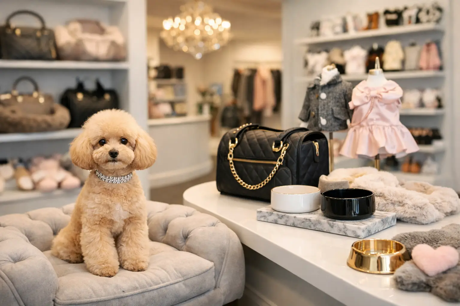 What Defines a High End Pet Boutique?