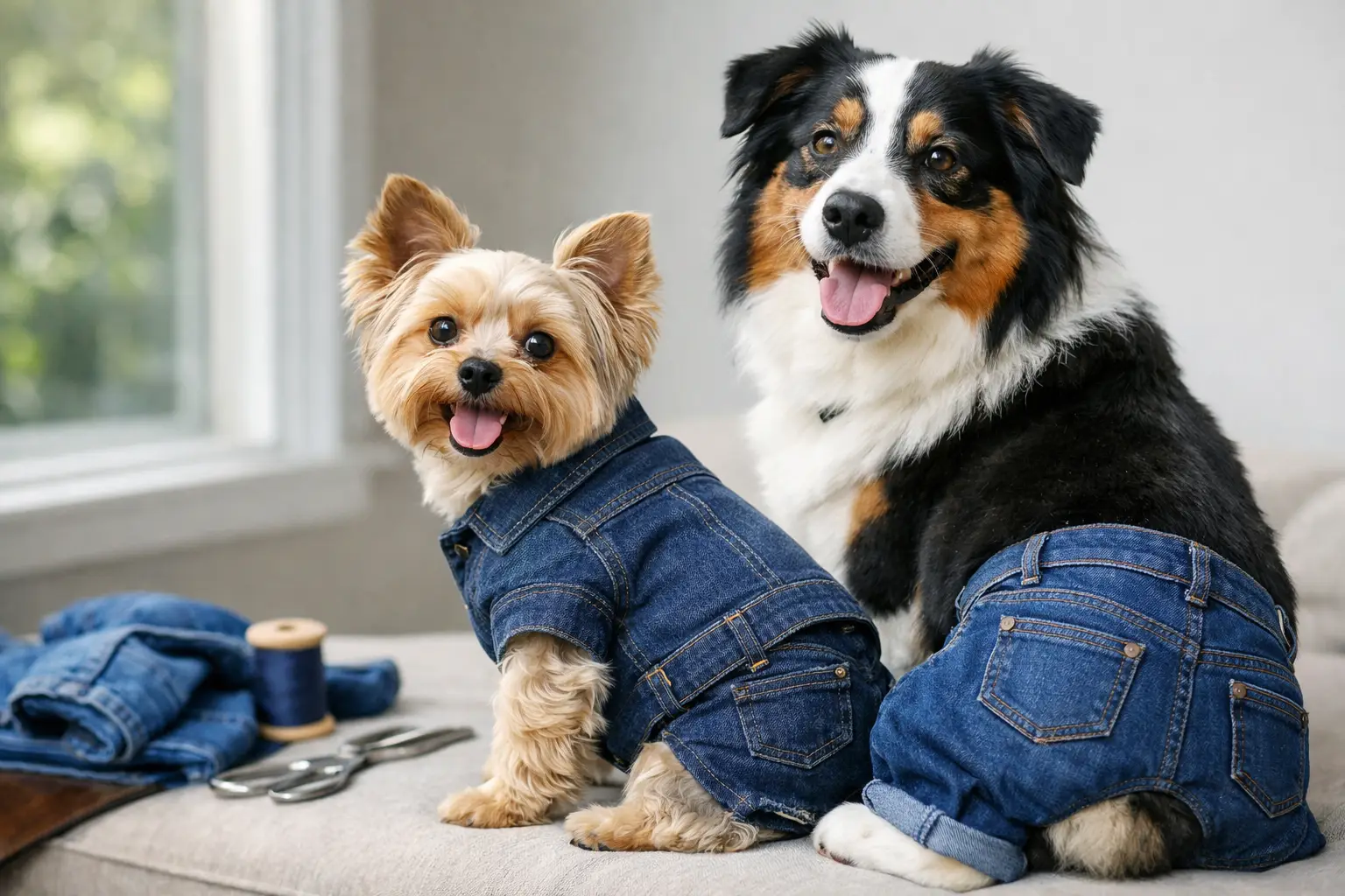 Designer Denim for Dogs, Cut for a Better Fit