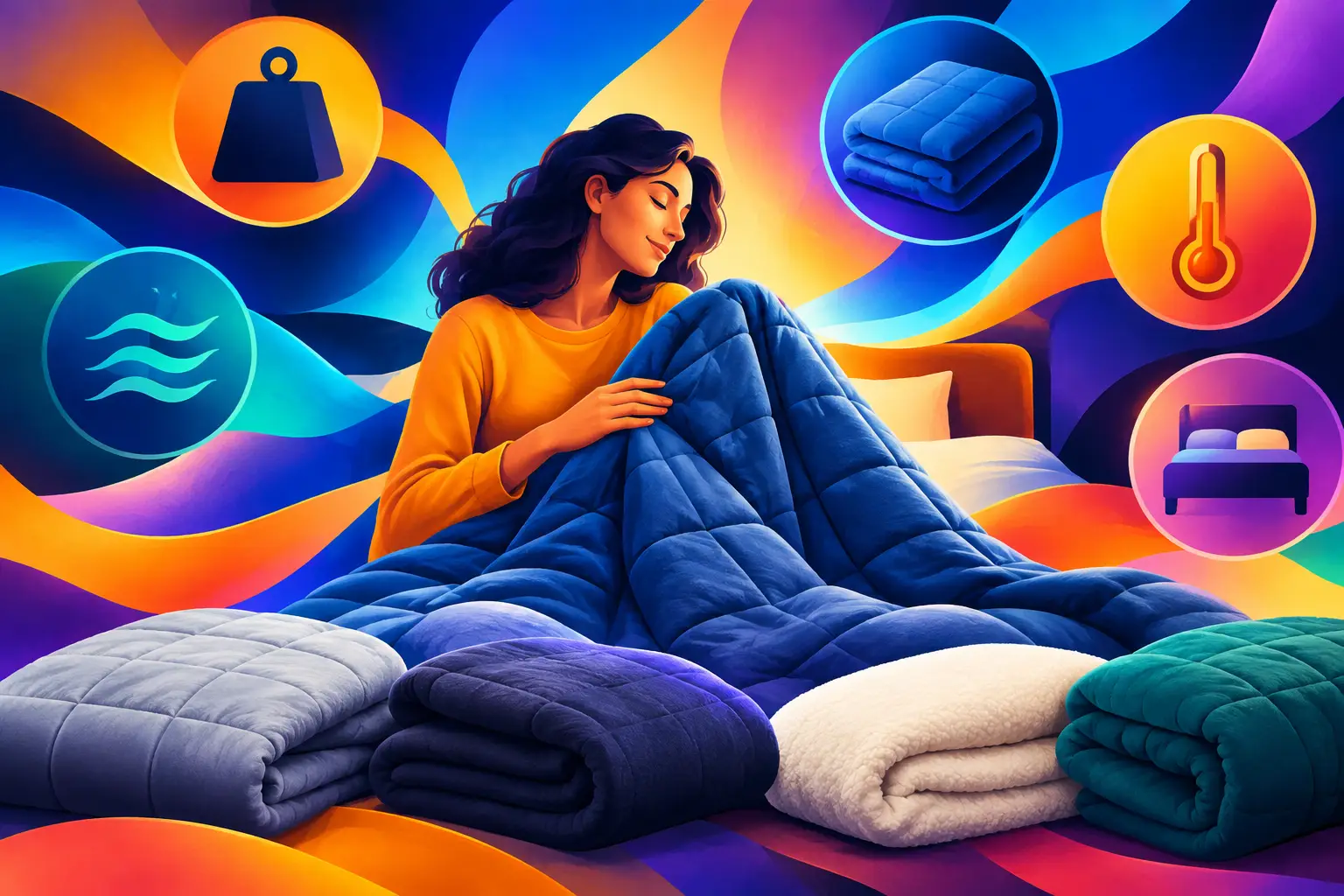 How to Choose a Weighted Blanket That Fits