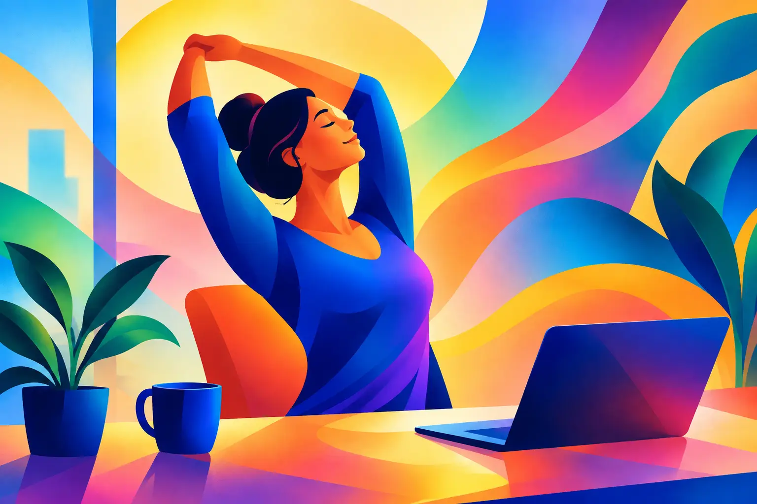 Desk Stretches for Stress Relief That Feel Good