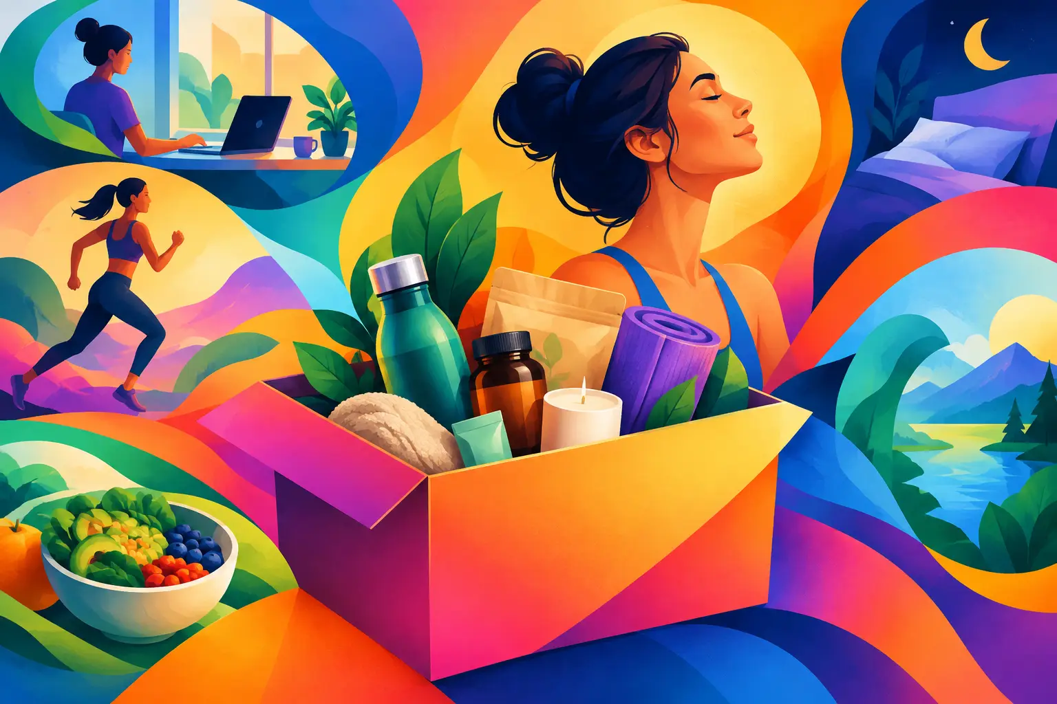 How Wellness Subscription Boxes Fit Real Life