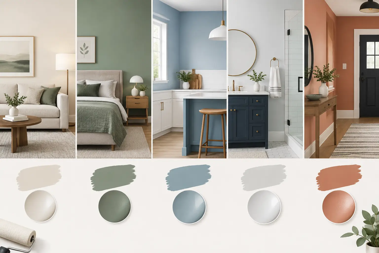 Interior Paint Sheen Comparison for Every Room