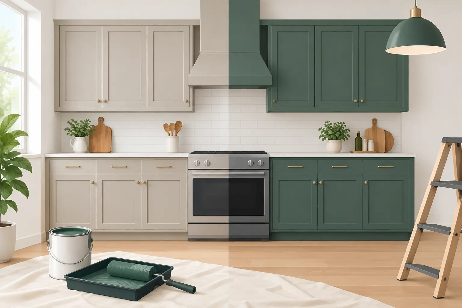 When to Repaint Kitchen Cabinets for Lasting Results
