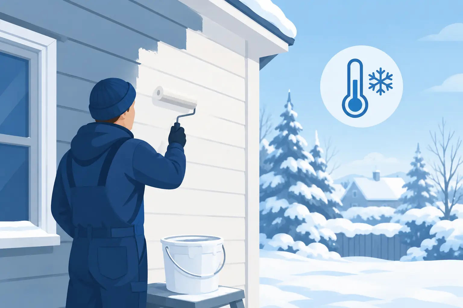 Does Paint Cure in Winter? Cold Weather Facts