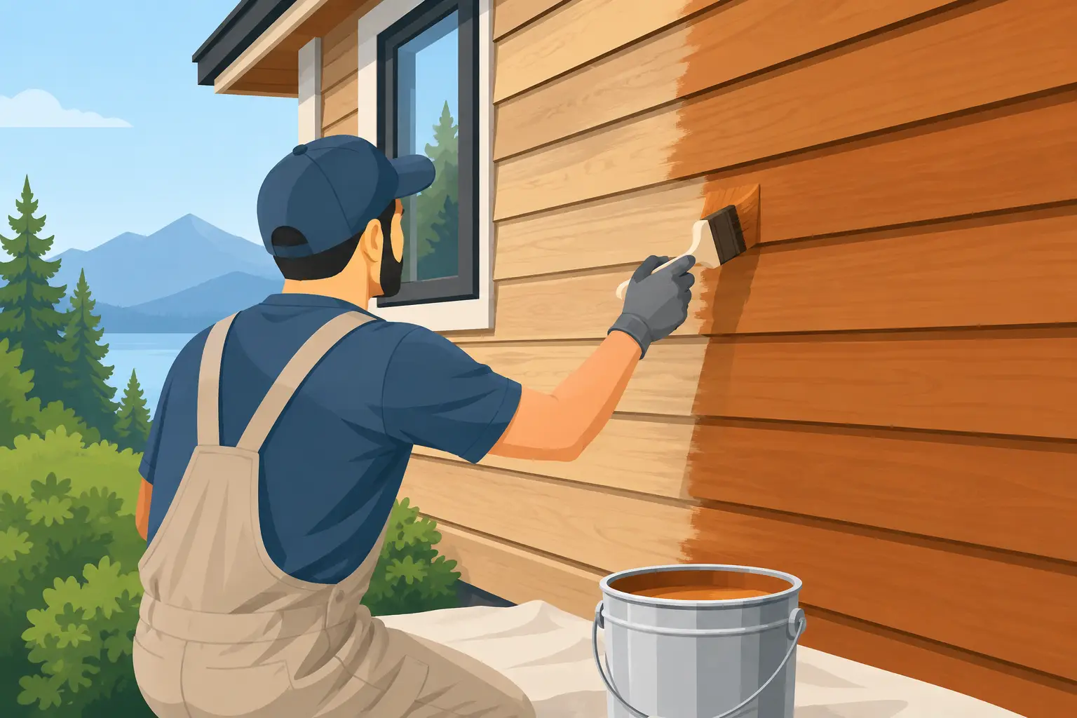 How to Paint Cedar Siding for a Lasting Finish