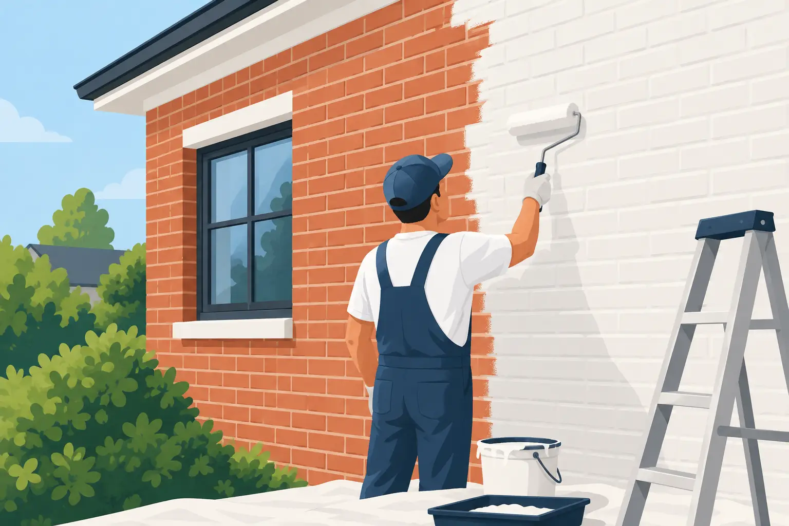 A Practical Guide to Brick Exterior Painting