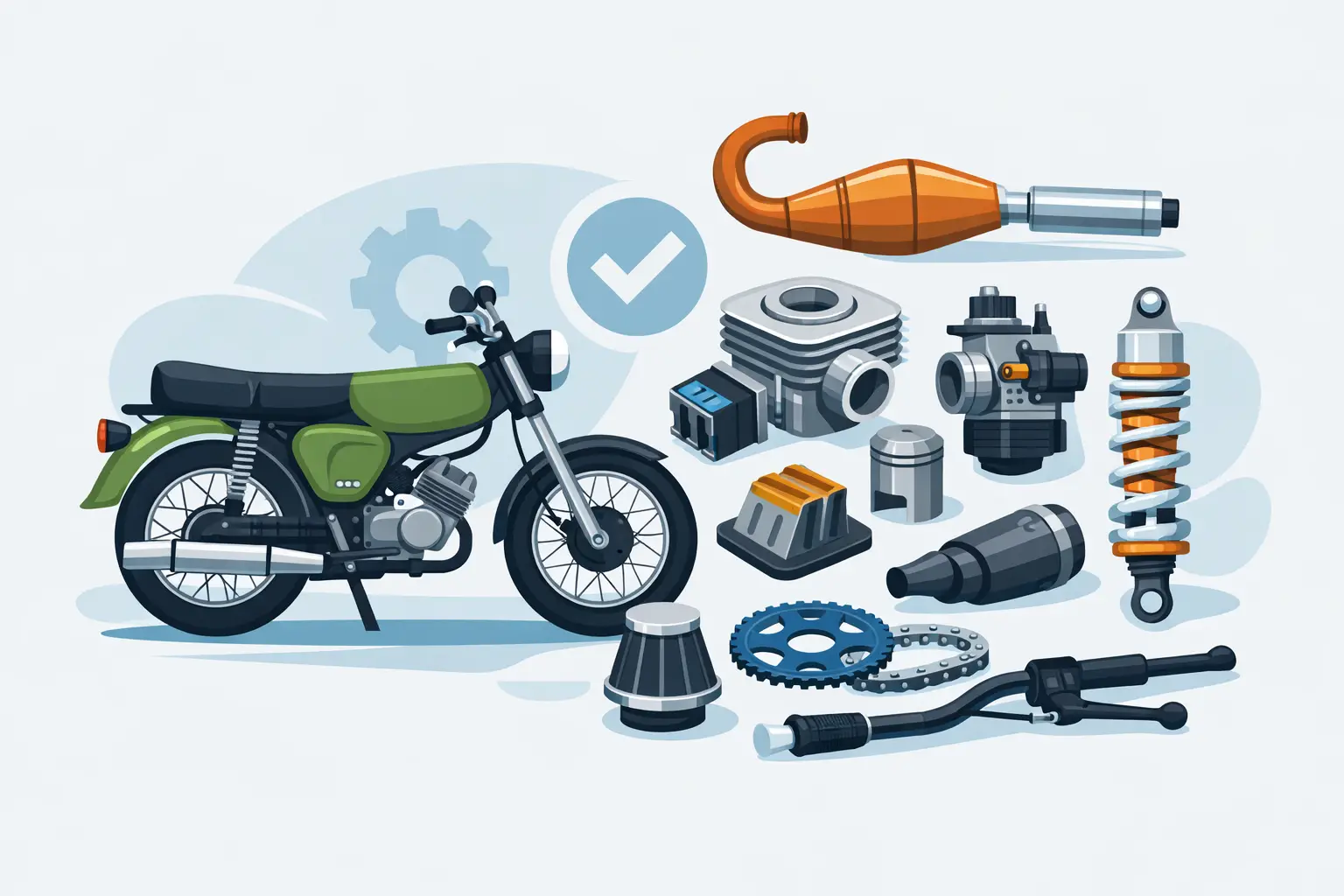 Simson Tuningteile die wirklich zusammenpassen