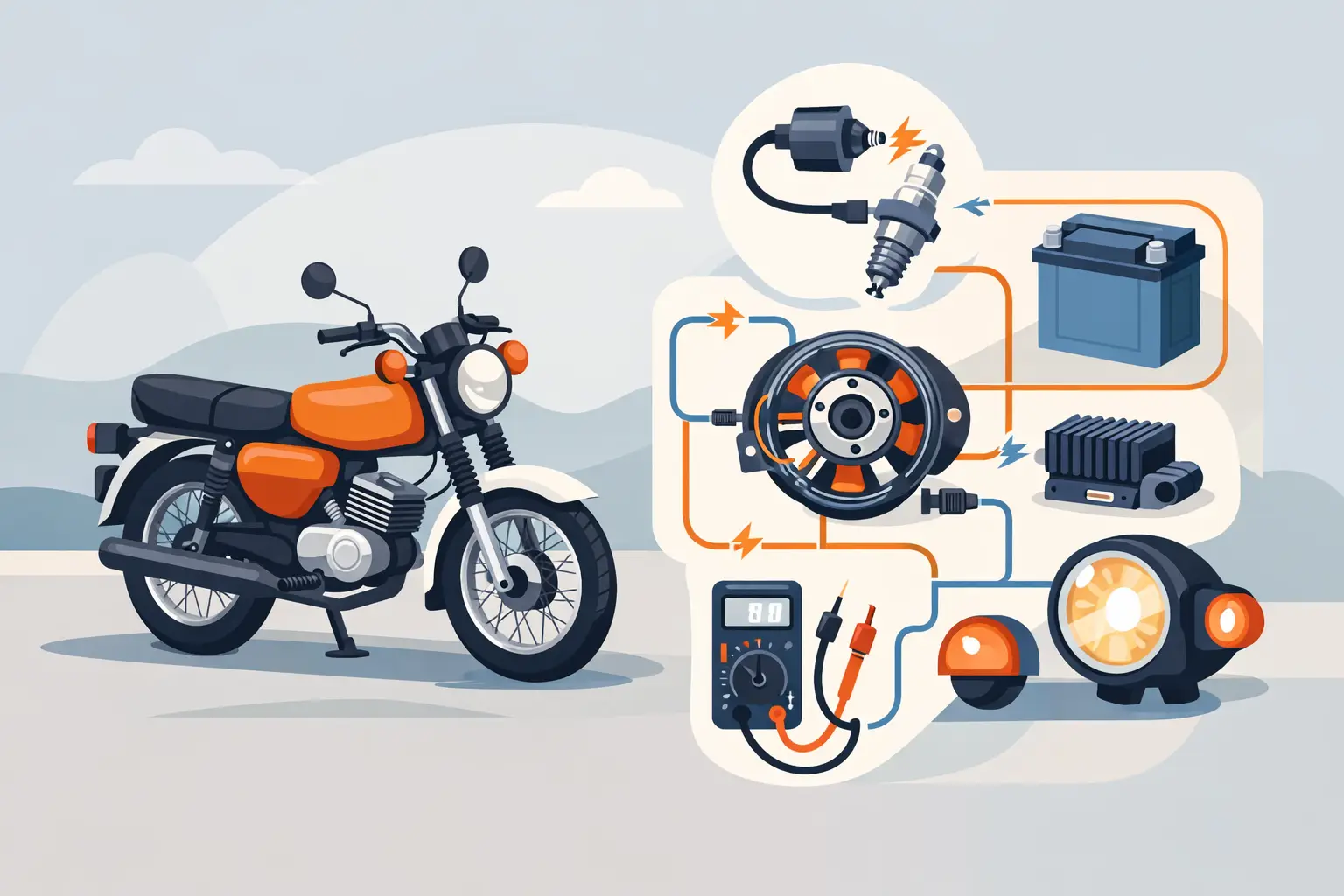 Simson-Elektrik verstehen: Aufbau einfach erklärt