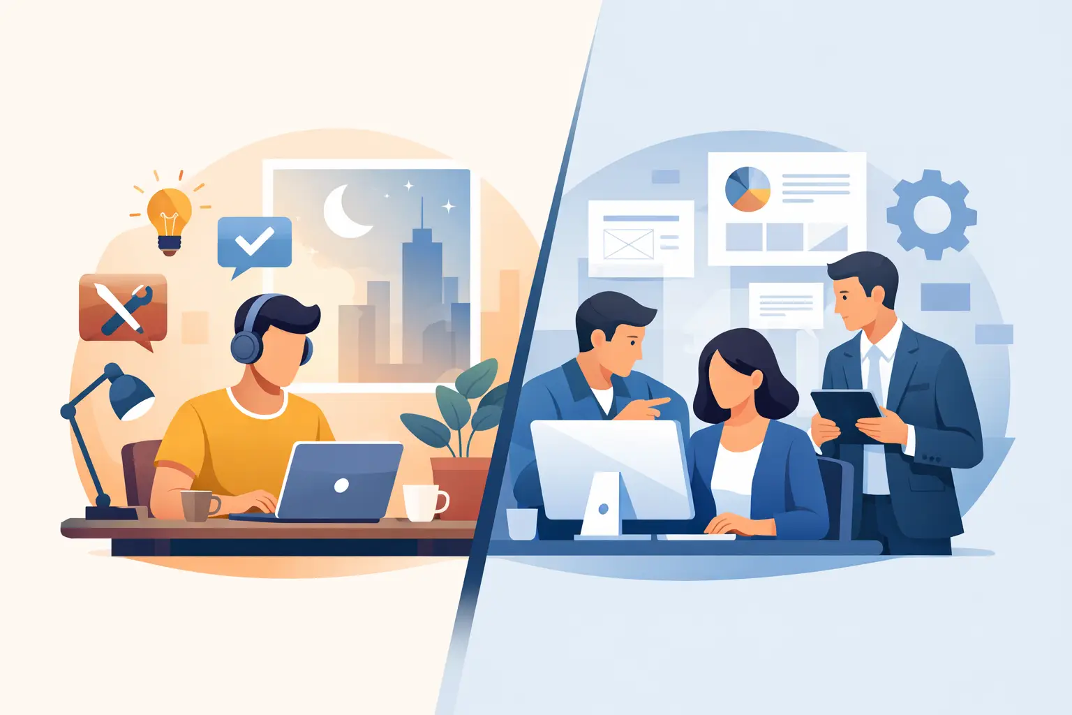 Freelancer vs Web Agency: Which Fits Your Build?
