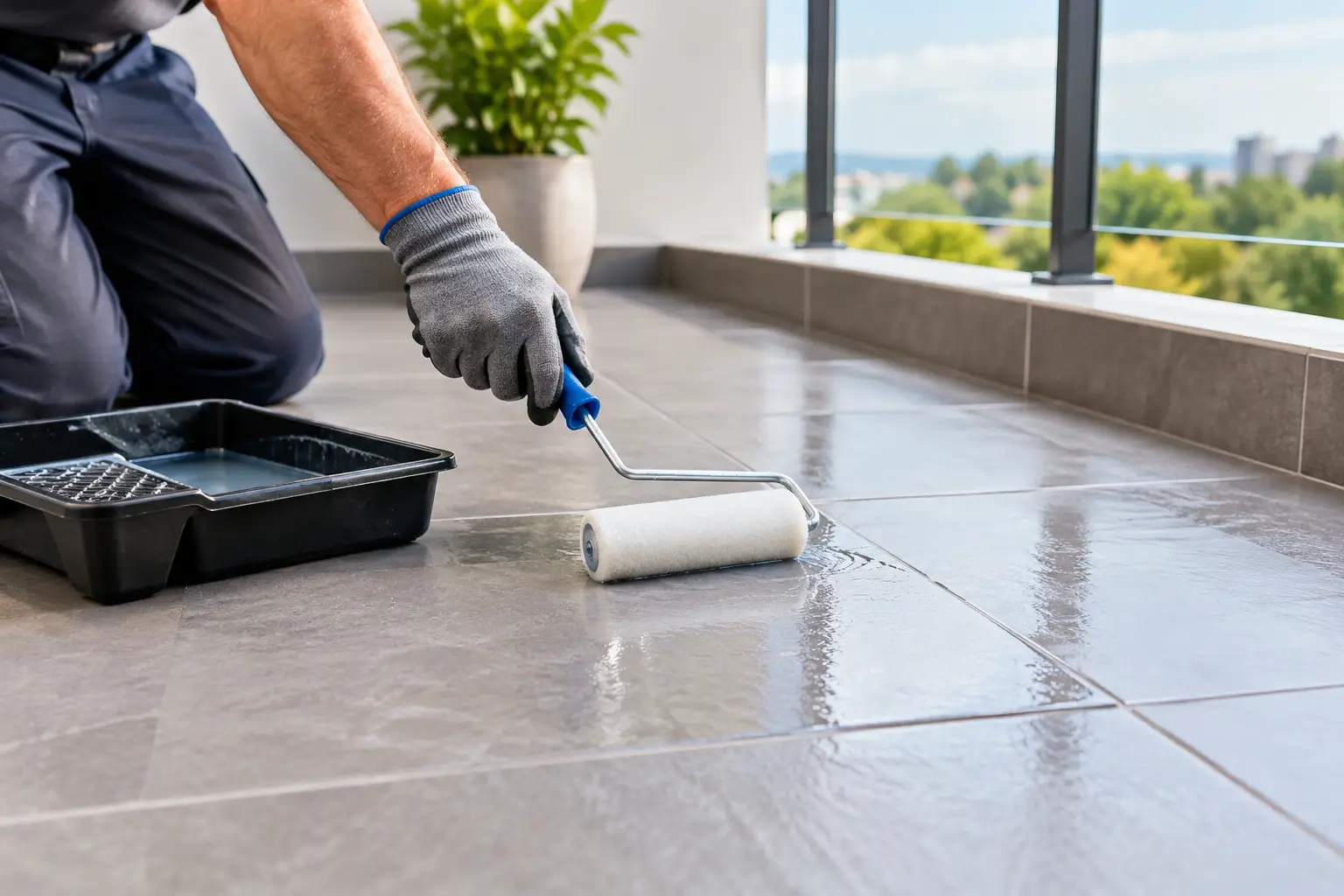How to Reseal Balcony Tiles Without Removing Them
