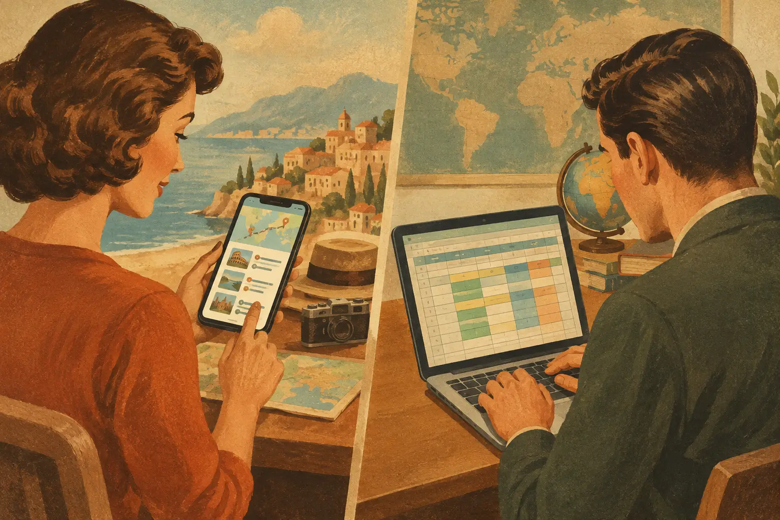 Itinerary App vs Spreadsheets: Which Works?