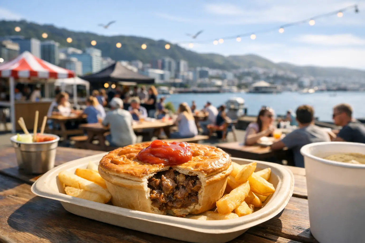 Waterfront Food Festival Wellington Gets Pie Proud