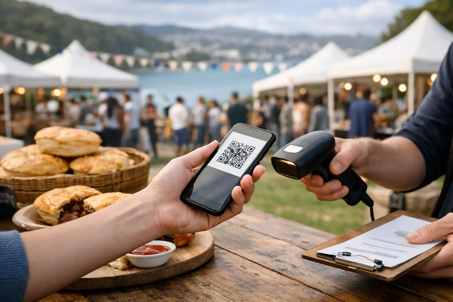 How to Use QR Tickets at NZ Pie Fest Wellington