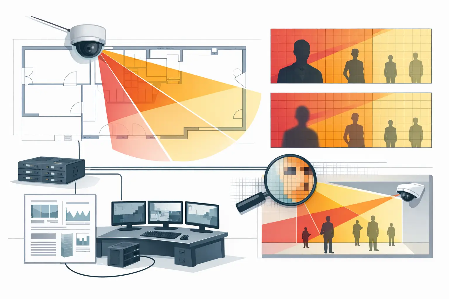 DORI Calculation CCTV for Camera Placement