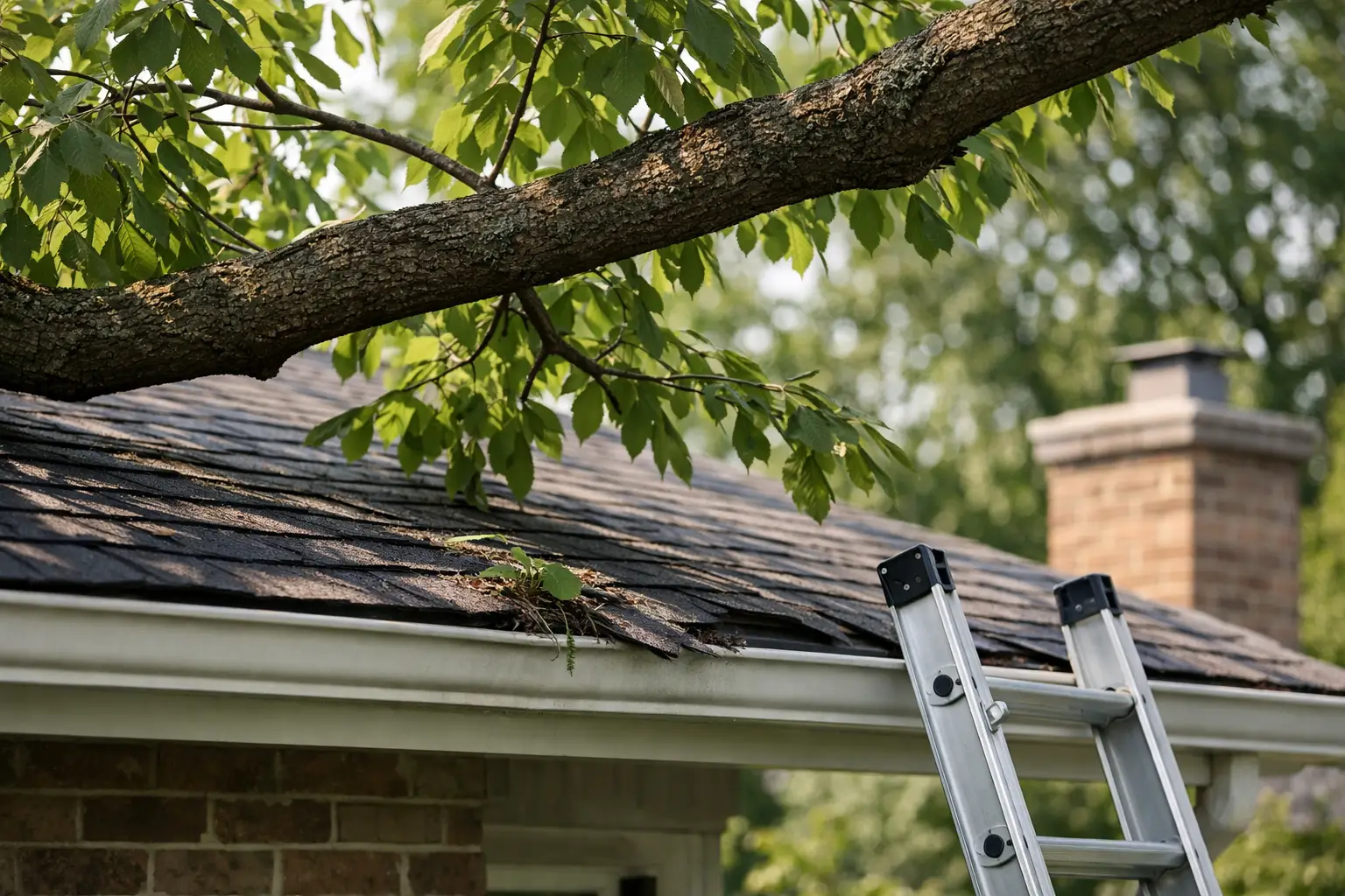 Tree Limbs Hanging Over Roof? What to Do