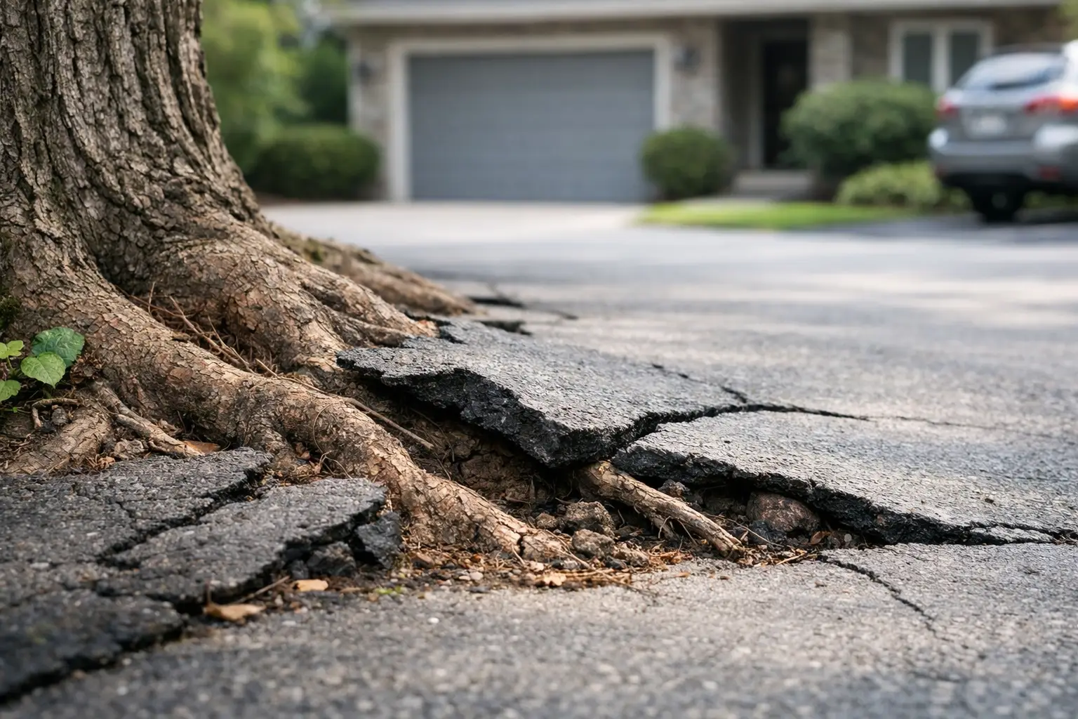 Can Tree Roots Damage Driveway?