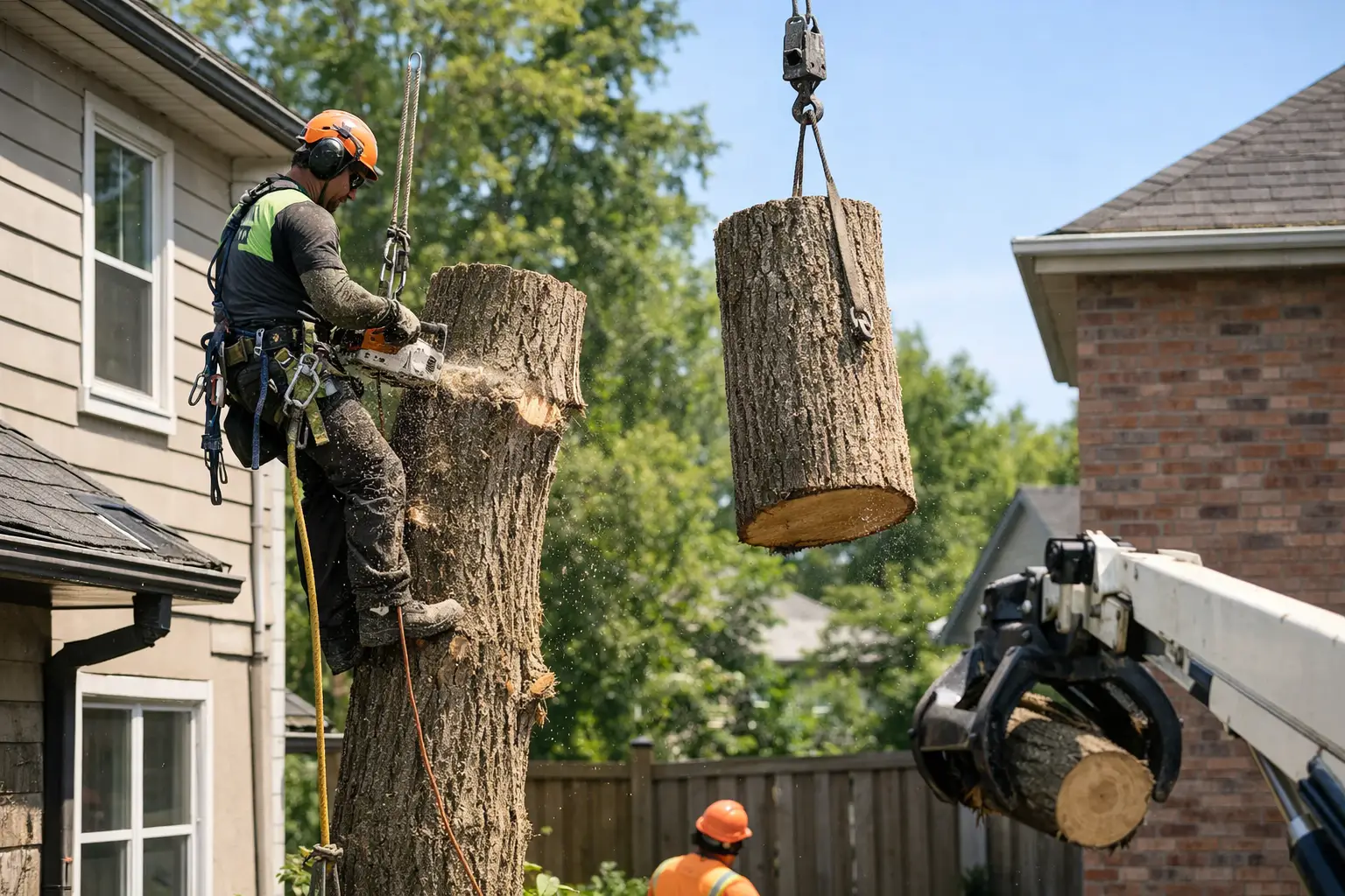 Tree Removal in Tight Spaces Done Right
