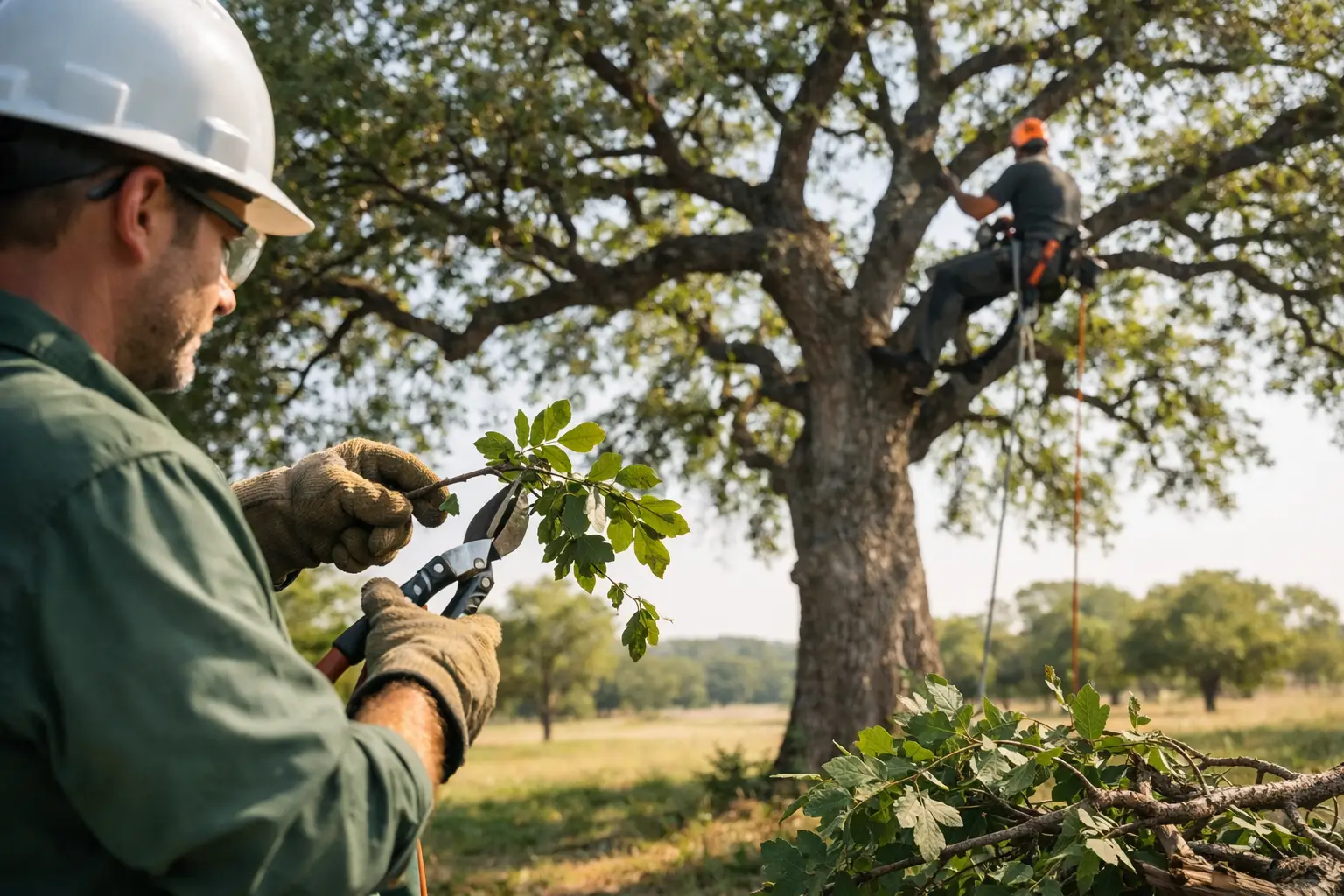 Best Time to Prune Oak Trees in Texas