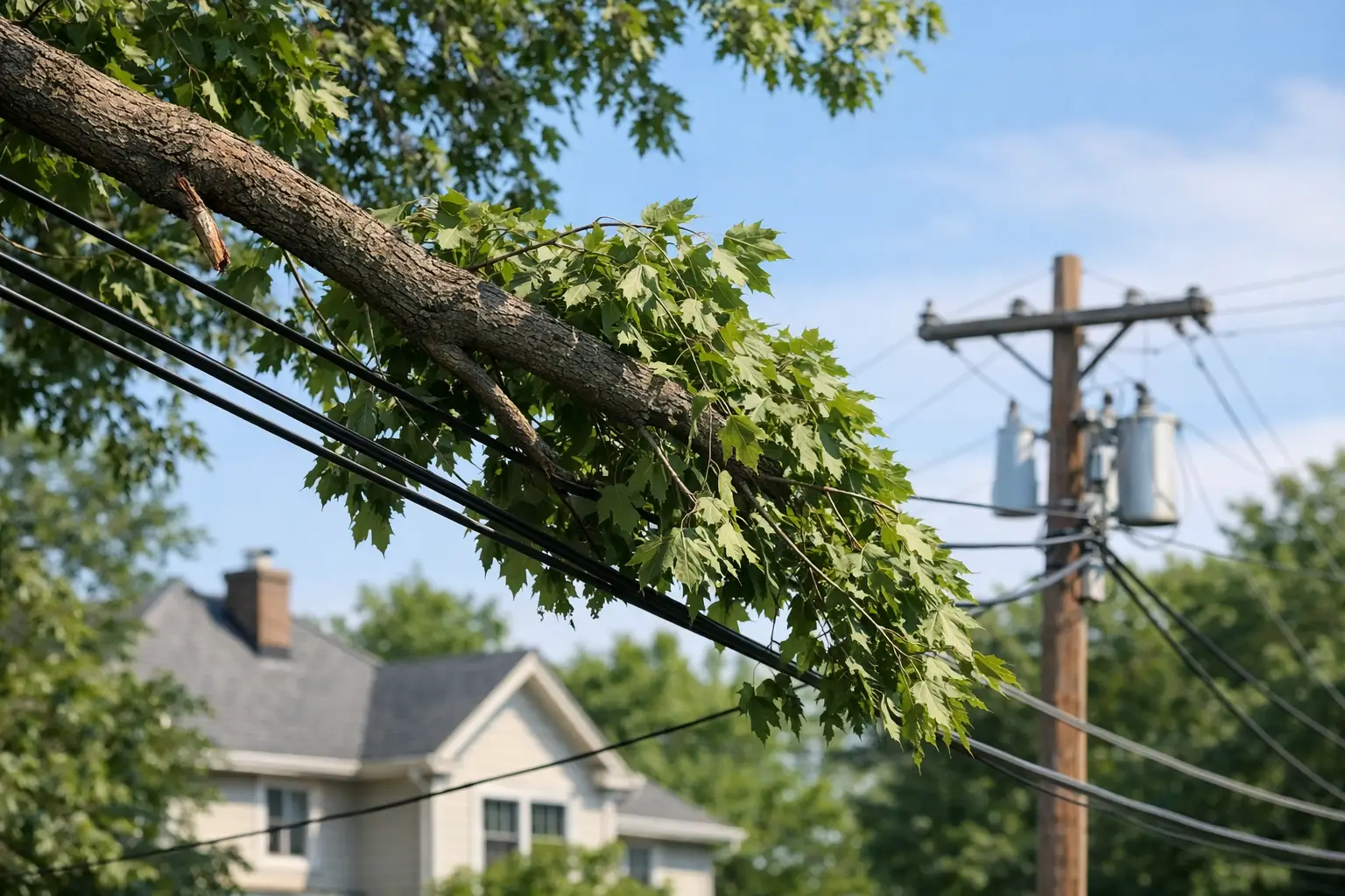 Branches Over Power Lines: What Homeowners Should Do