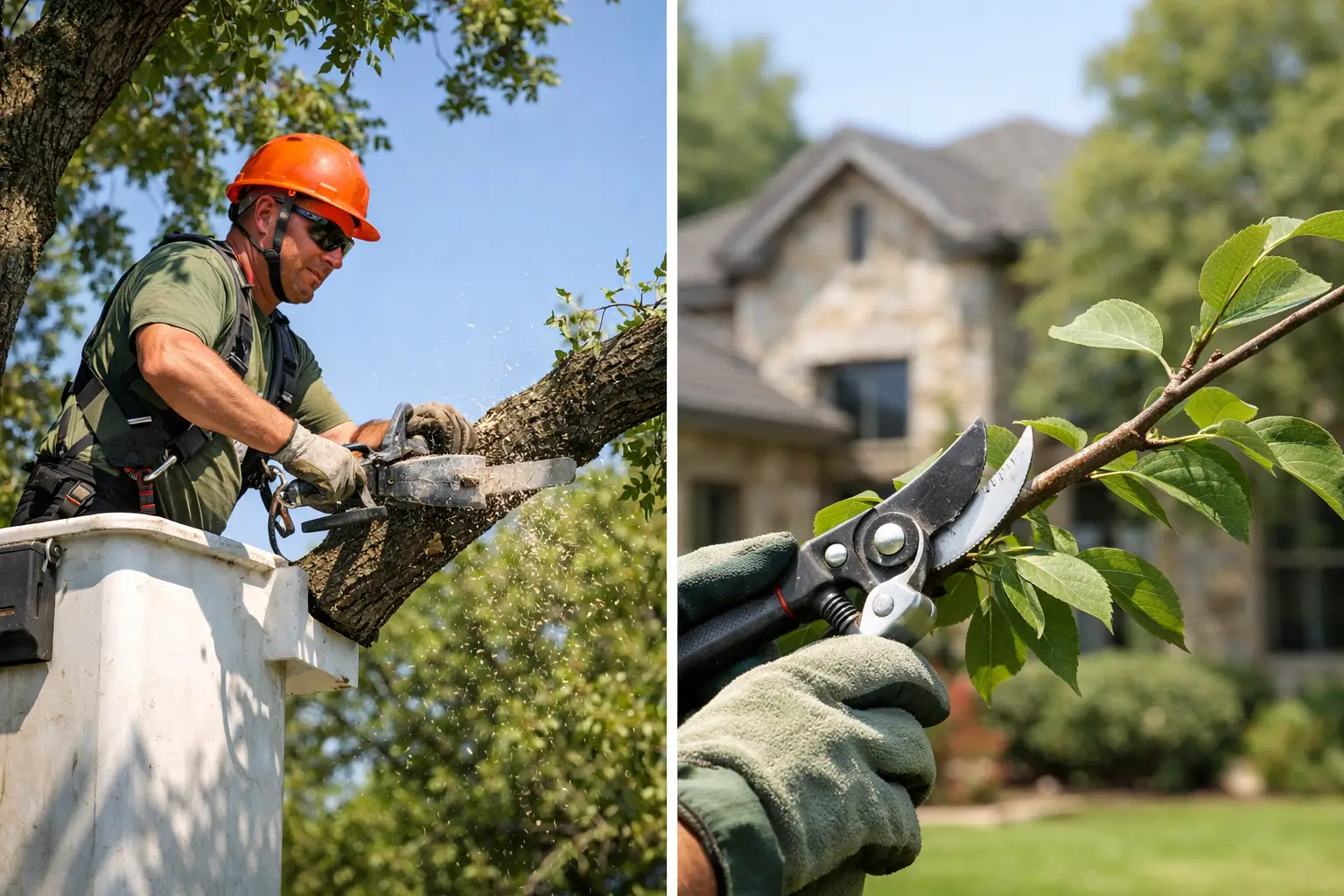 Tree Trimming vs Pruning for Austin Homes