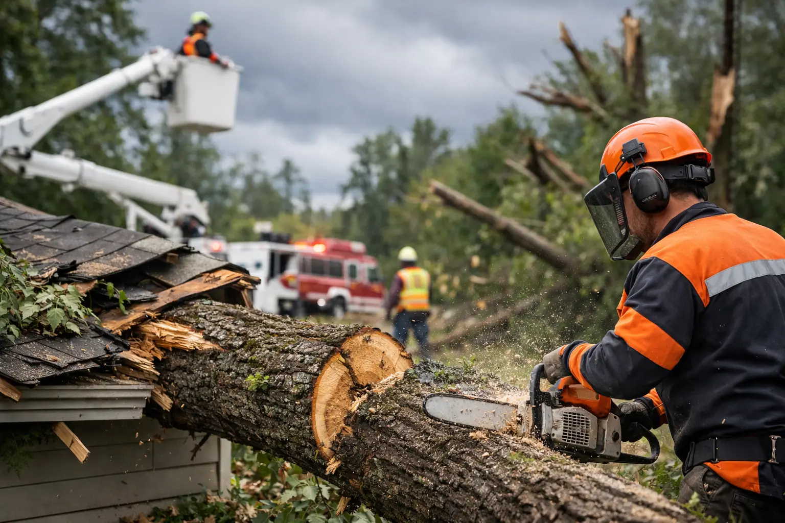 Emergency Tree Removal After Storm Damage