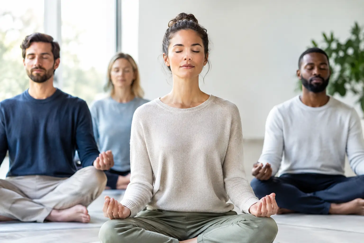 Sechs Vorteile von Gruppenmeditation erleben