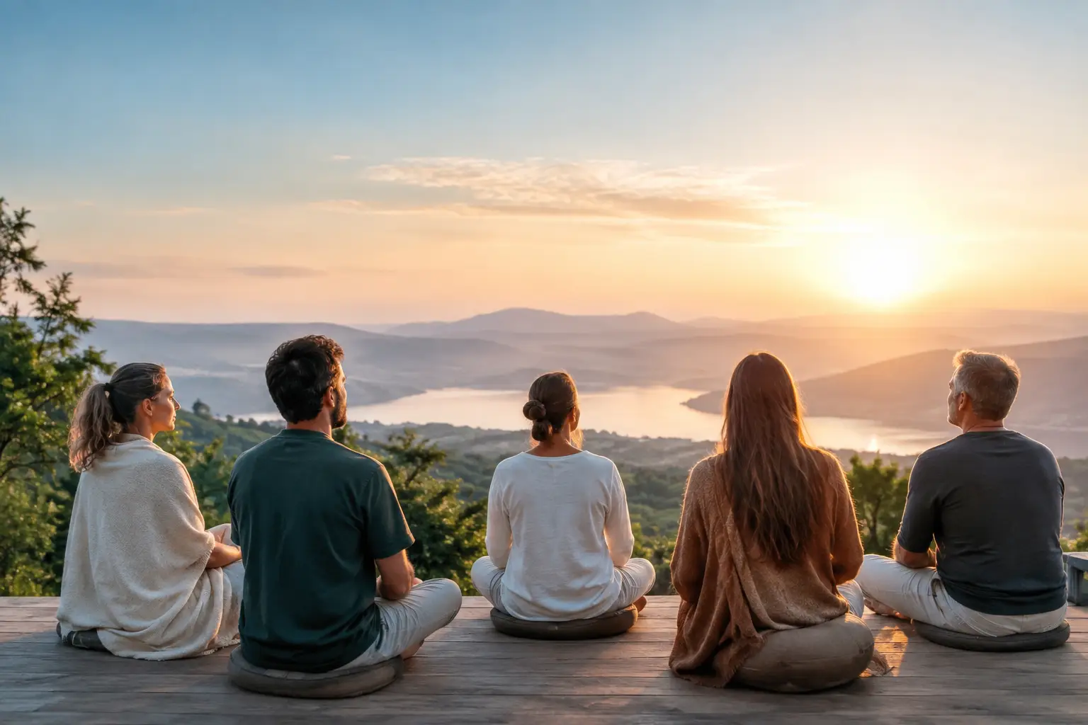Spirituelle Retreat-Erfahrungen vergleichen