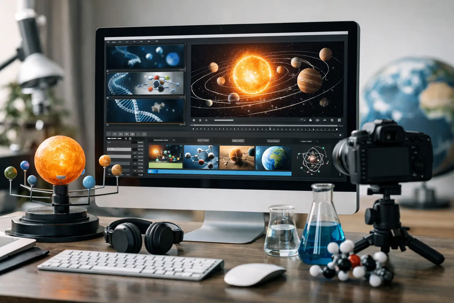 Science Explainer Video Generator for YouTube