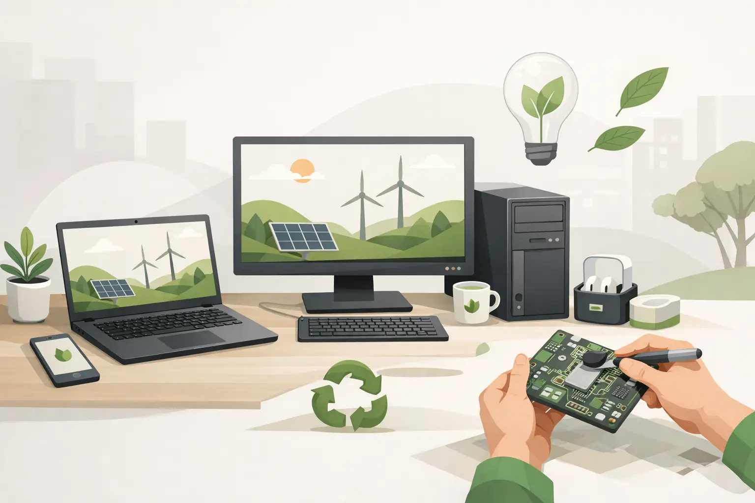 Udržateľná elektronika, ktorá dáva zmysel