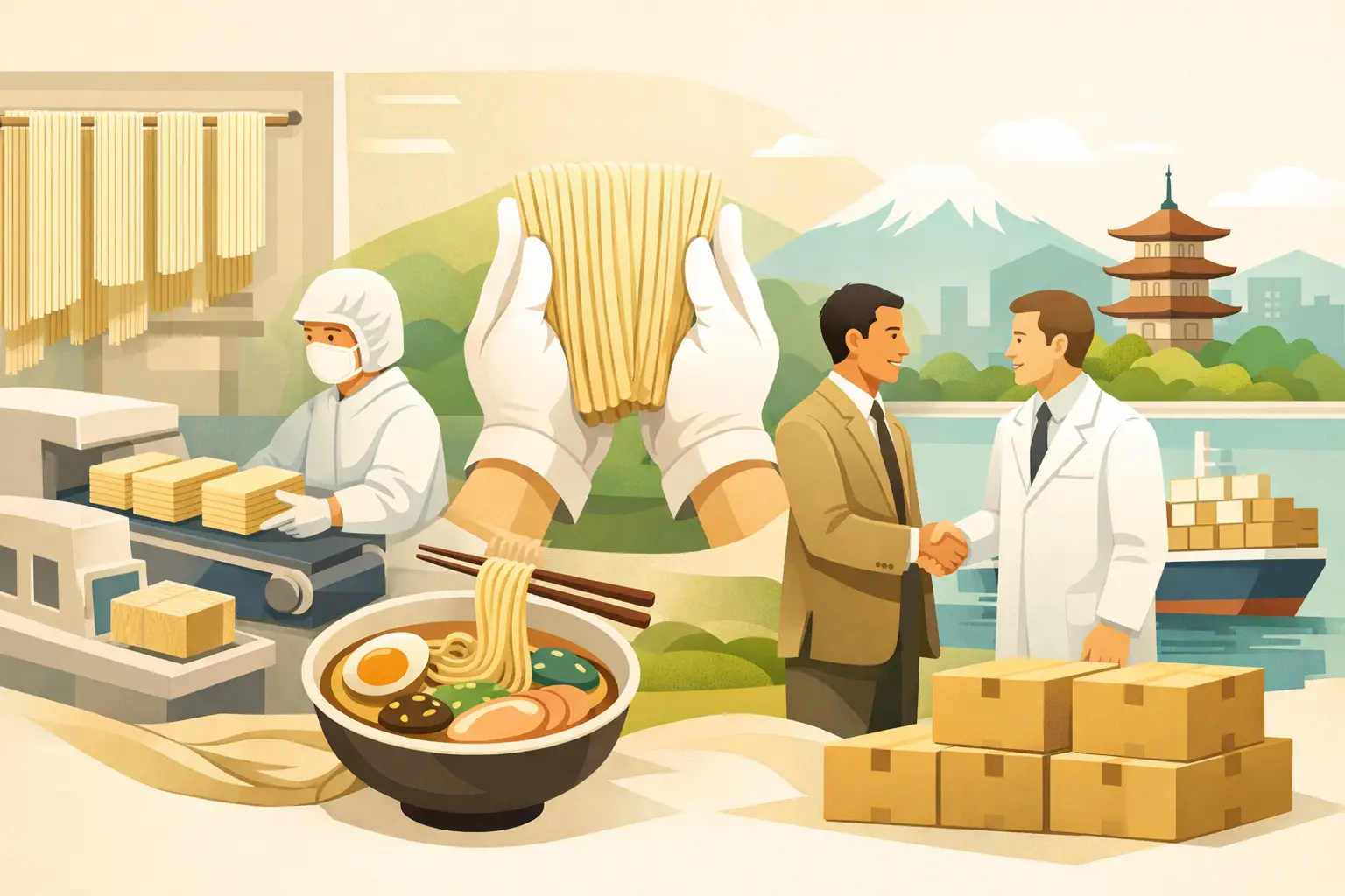 From Ramen Supplier to Japanese Noodle Brand Partner