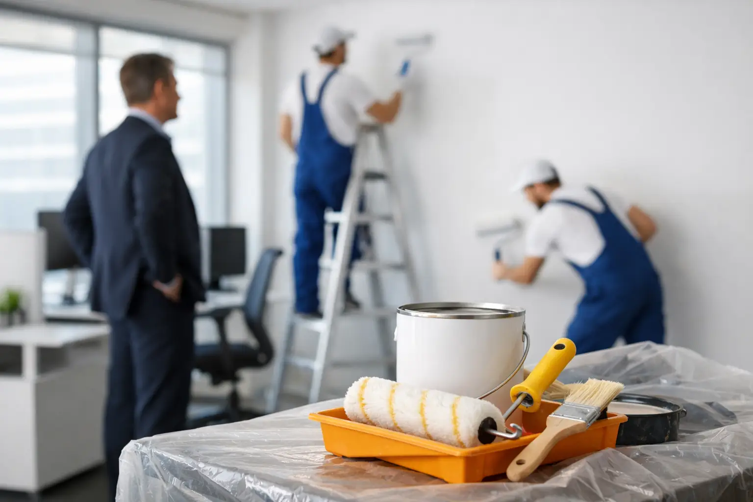 When to Hire an Office Repainting Contractor