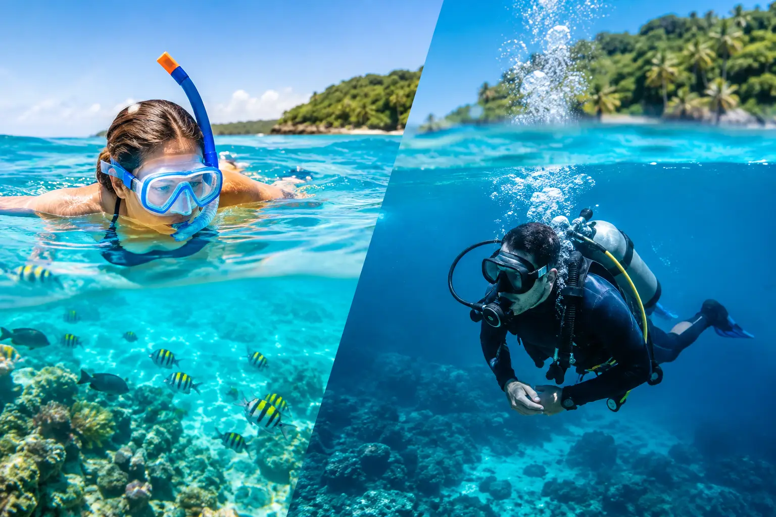 Snorkeling Versus Scuba Tours Roatan Compared