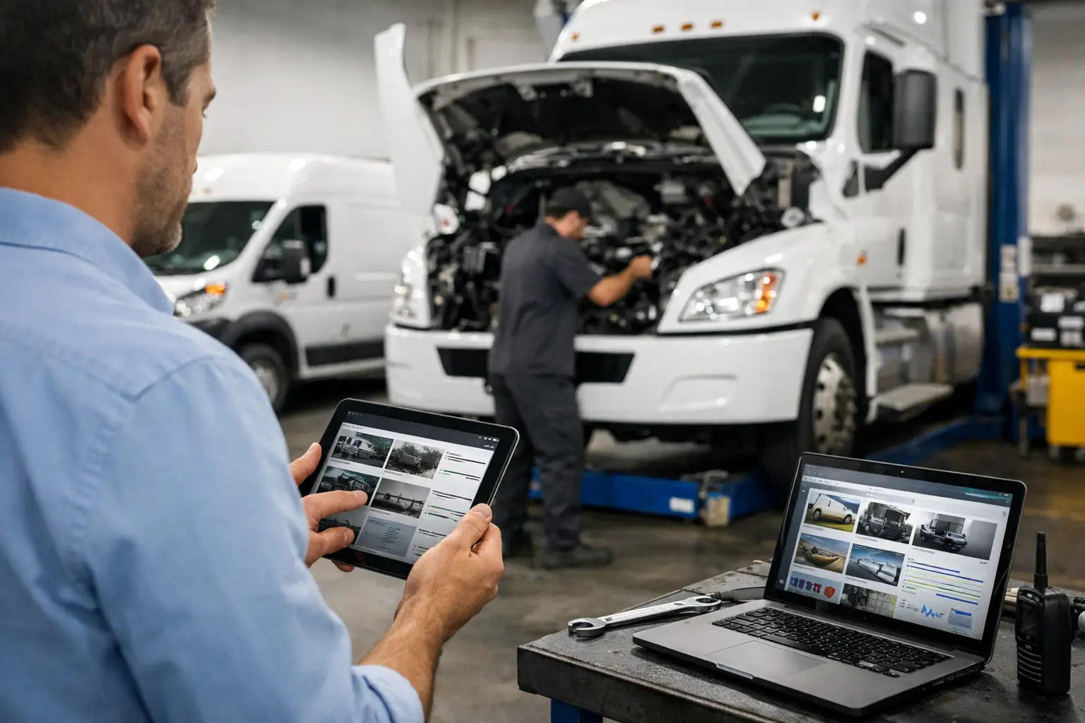 How to Track Project Updates for Fleet Repairs