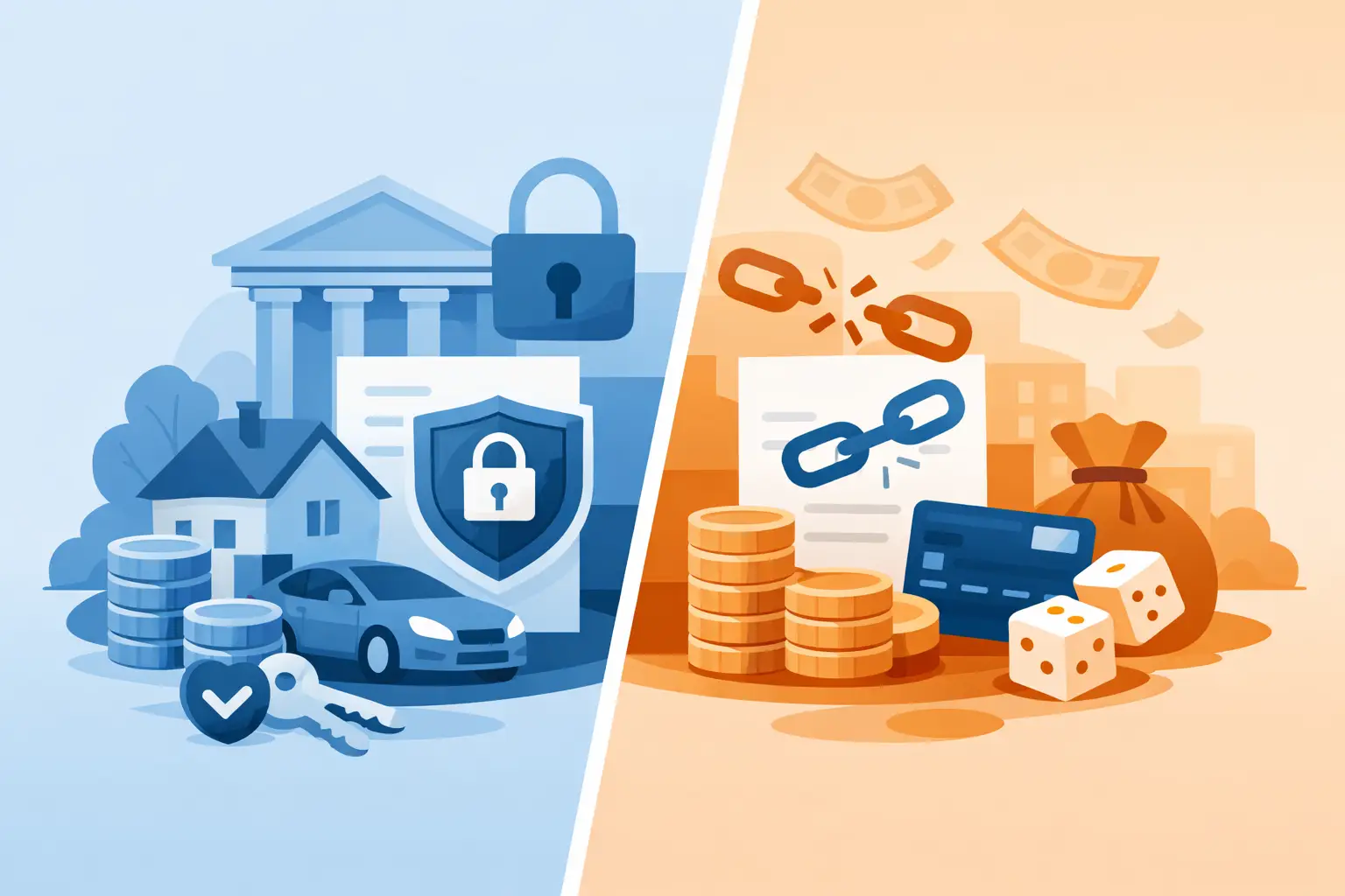 Secured vs Unsecured Financing Explained