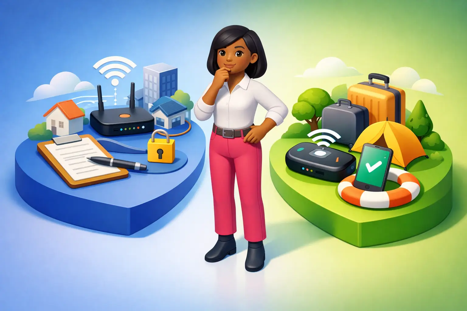 Broadband Contract vs Rolling Broadband