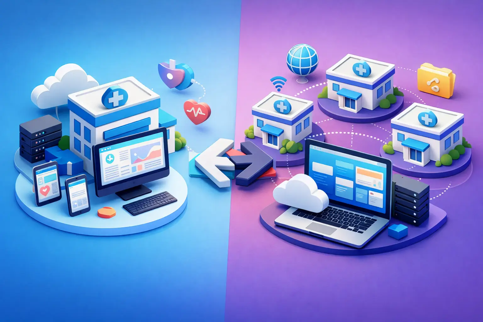 Single Site vs Multi Site Software for Clinics