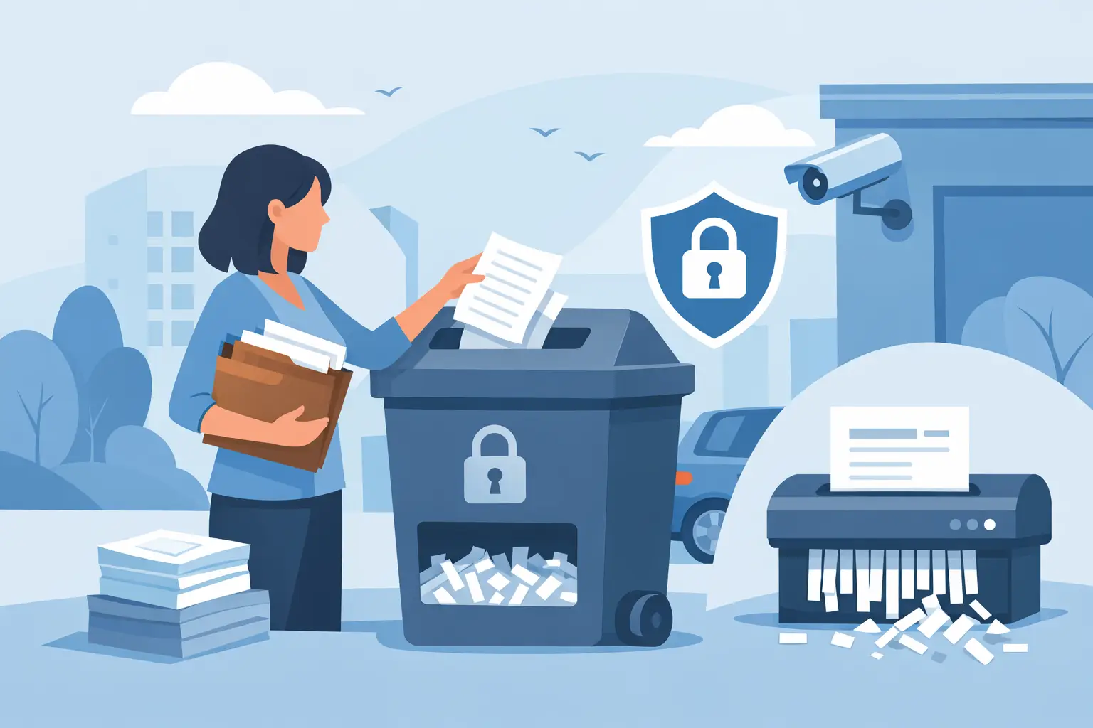 Secure Document Shredding Drop Off Tips