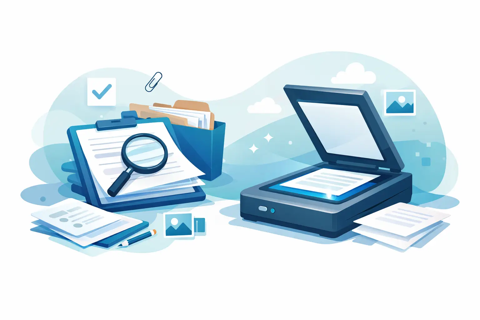 How to Prepare Files for Scanning Right