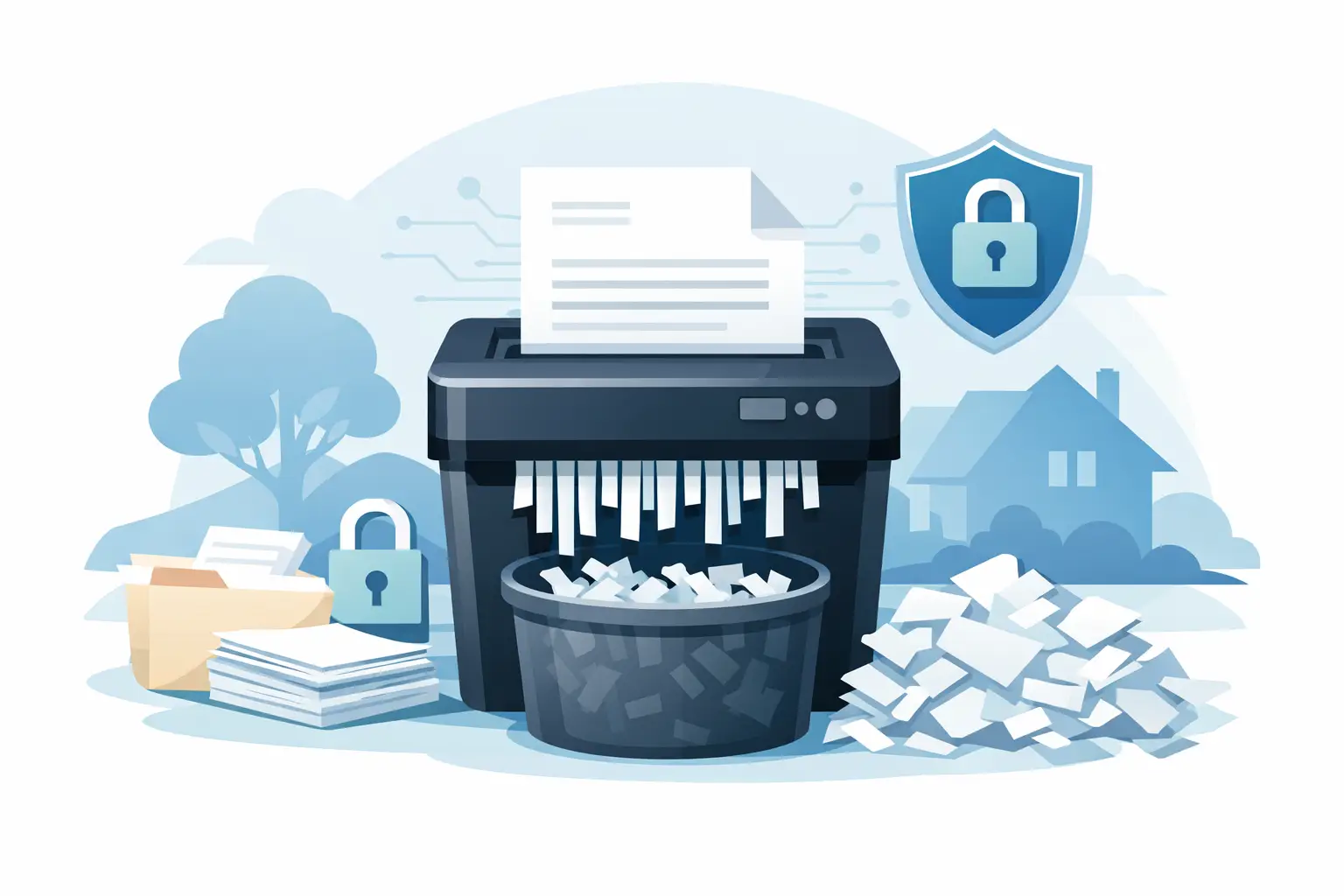 Secure Document Shredding for Residential Use