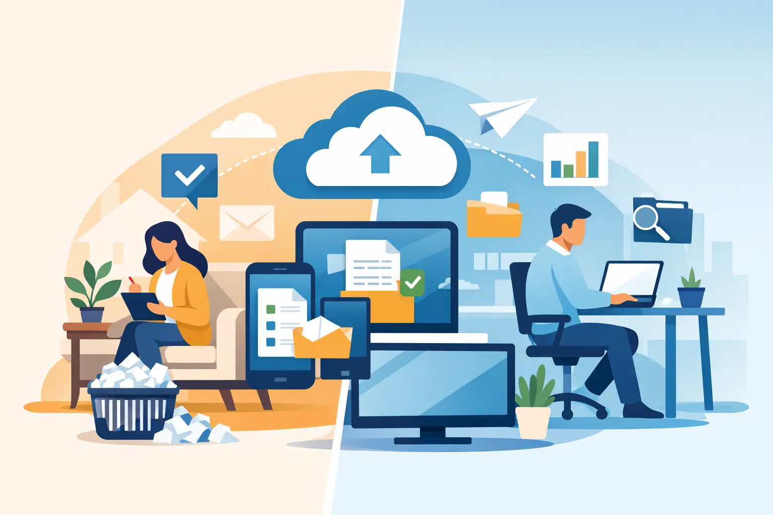8 Top Reasons to Go Paperless at Home and Work
