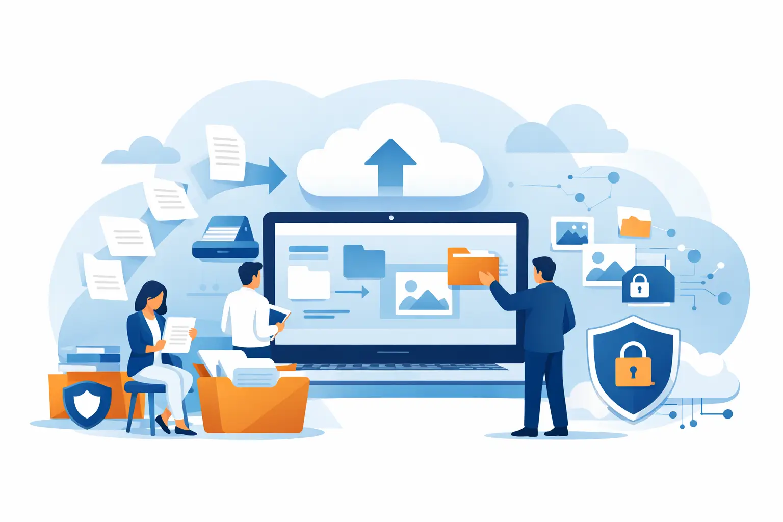 How to Digitize Client Files Without the Risk