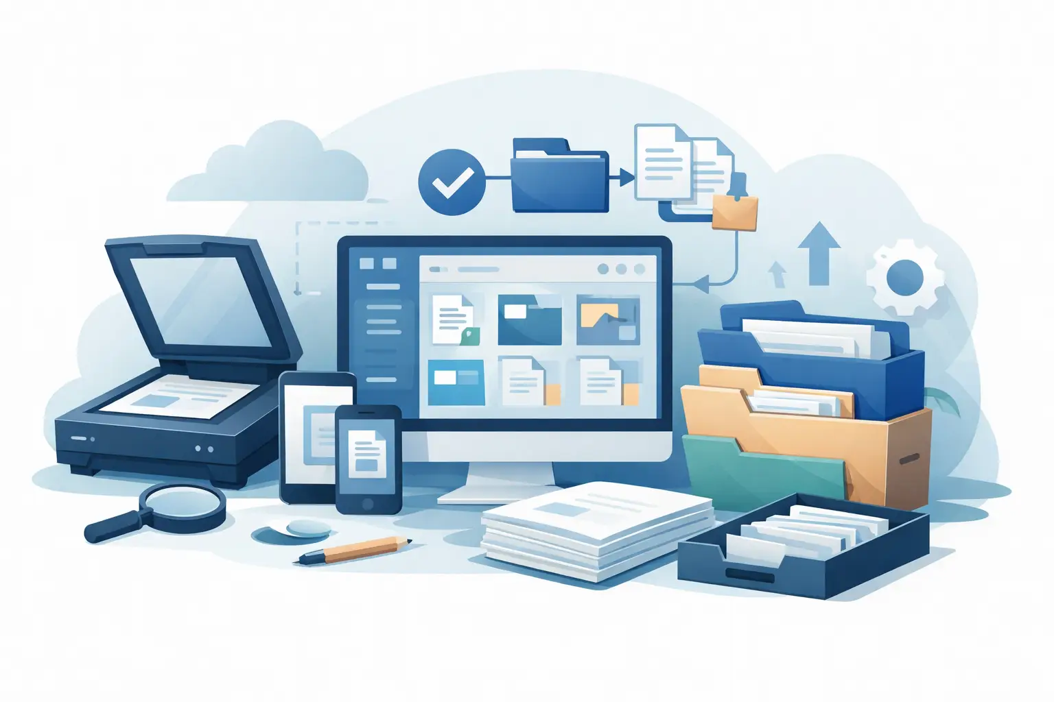 How to Organize Scanned Documents Right