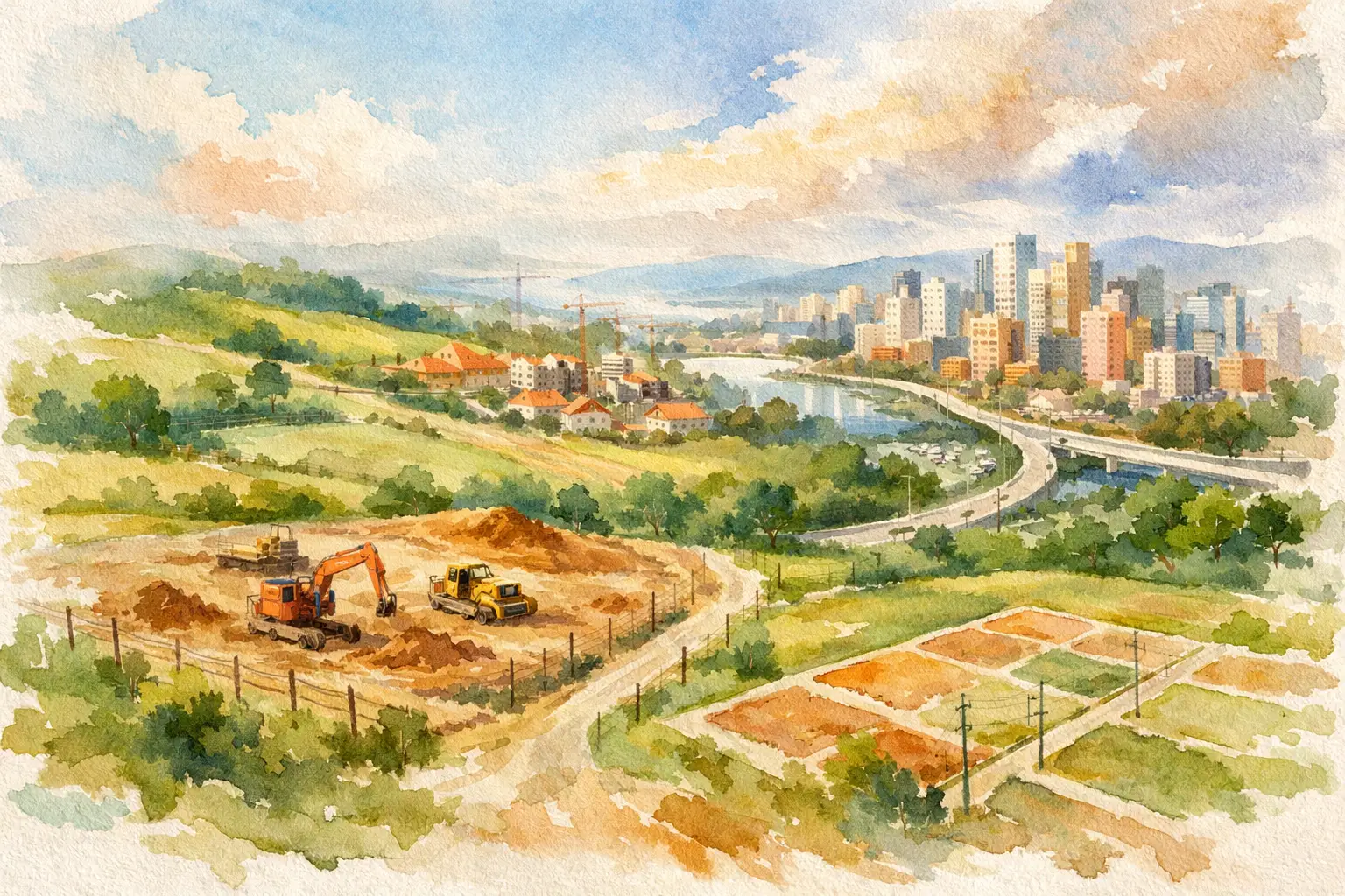 Quanto custa urbanizar uma gleba no Brasil?