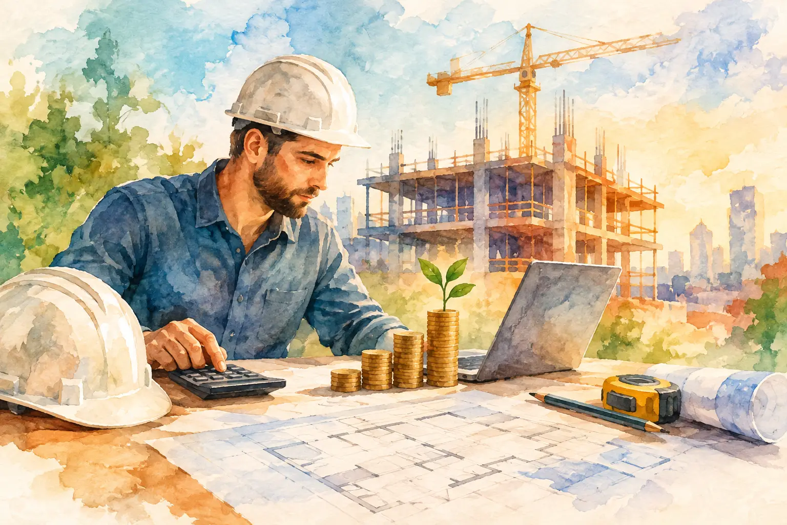 Como controlar gastos de obra sem perder margem