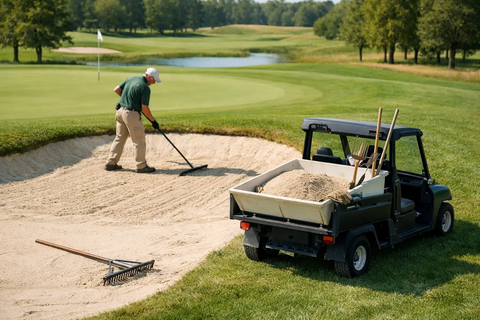 Guide for Sand Bunker Maintenance at Golf Clubs