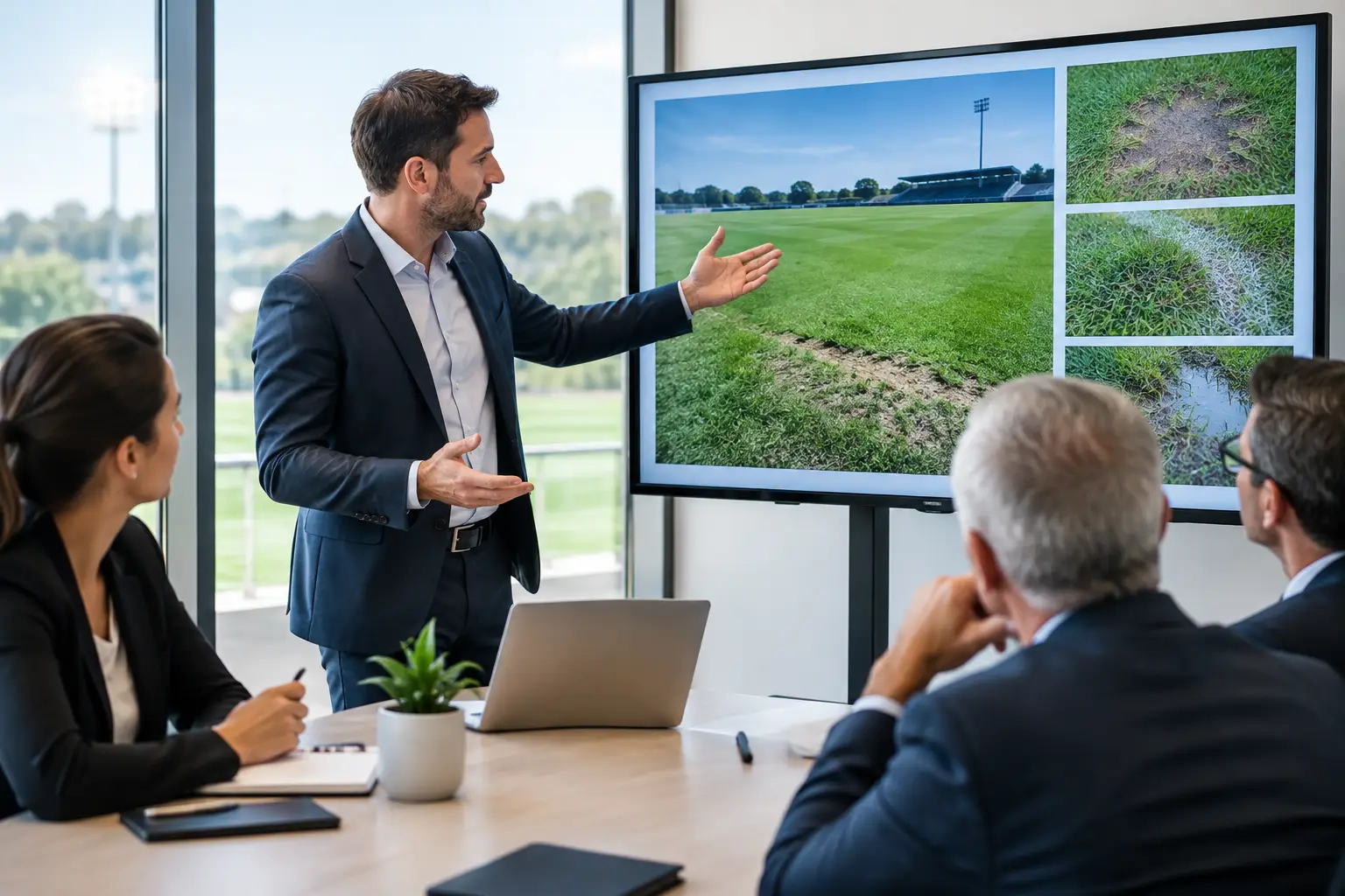 How to Present Turf Risks to a Club Board
