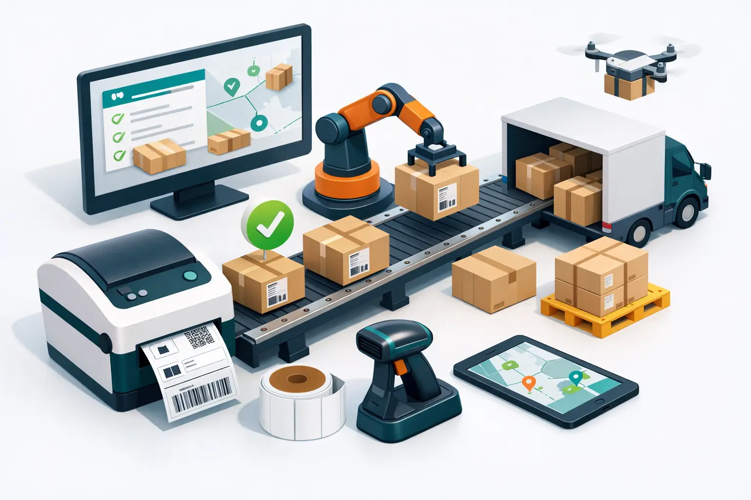 Shipping Labels That Keep Business Orders Moving