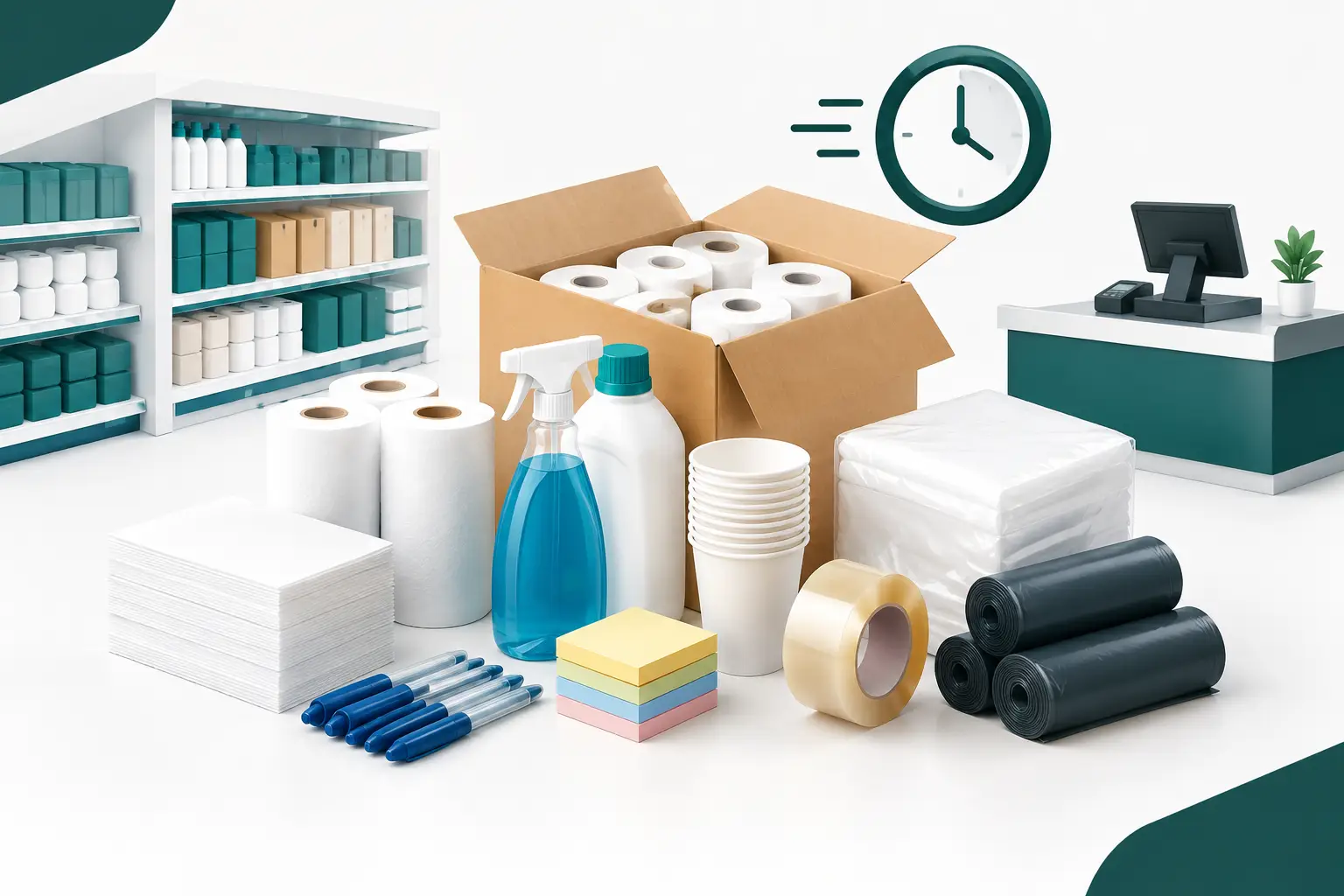 Top Consumables for Retail Operations That Prevent Delays