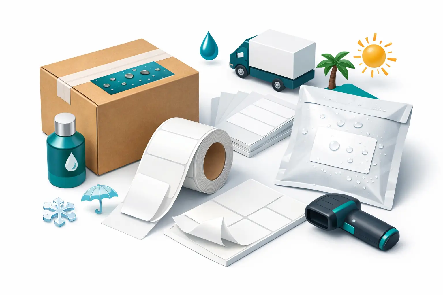 How to Select Weatherproof Shipping Labels